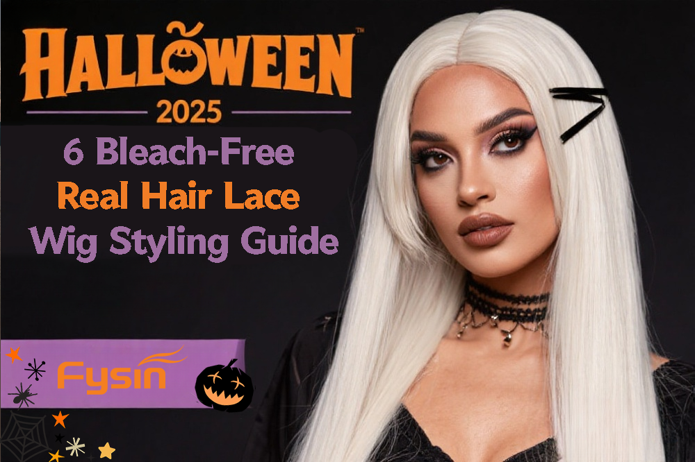The Ultimate 2025 Halloween Glow-Up: 6 No-Bleach Human Hair Lace Wig Styles