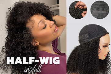 The Glueless Revolution: Why Fysin Hair's 3-in-1 Half Wig Stays Put 