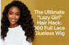 The Ultimate "Lazy Girl" Hair Hack: Meet the 360 Full Lace Water Wave Glueless Wig